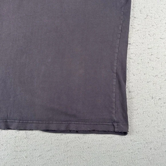 Vtg Y2K Abercrombie‎ Fitch Graphic T Shirt Men's Large Blue Faded Distressed - Picture 4 of 16